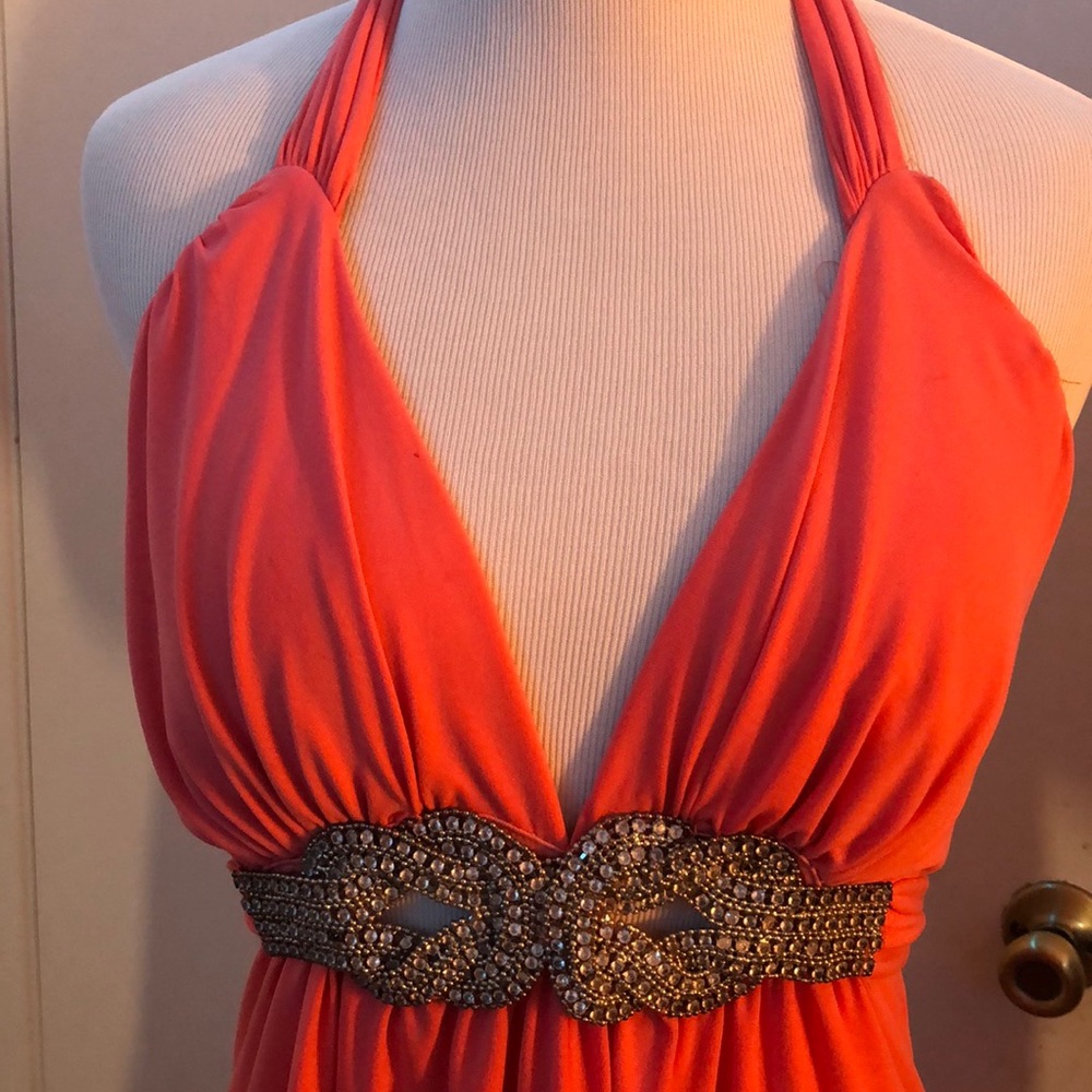 salmon pink dress 🎀 - Picture 4 of 10